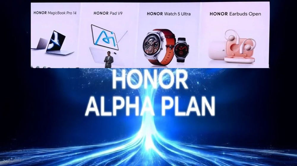 MWC 2025: Honor presenta Apha Plan, MagicBook Pro 14, Pad V9, Watch 5 Ultra, Earbuds Open