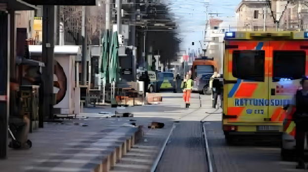 Auto sulla folla a Mannheim: due deceduti e 14 persone coinvolte, indagini in corso