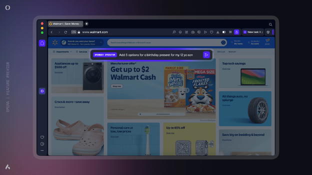Opera lancia Browser Operator: l’agente AI che trasforma l’esperienza di navigazione
