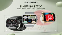 Rogbid Infinity: smartwatch high-tech a prezzo contenuto con display curvo AMOLED e batteria da 400 mAh