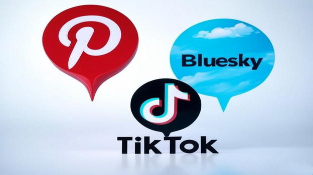 Novità social da Pinterest, Bluesky e TikTok