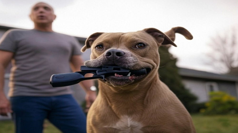 Pitbull Oreo spara involontariamente al padrone nel Tennessee (USA)