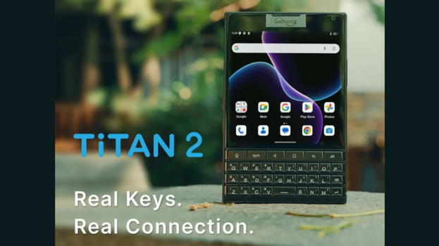 Unihertz Titan 2 in arrivo: torna il fascino della tastiera fisica nel successore spirituale di BlackBerry