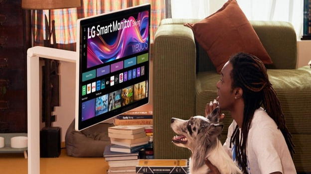 LG Swing: il monitor 32" 4K touch che si muove con te