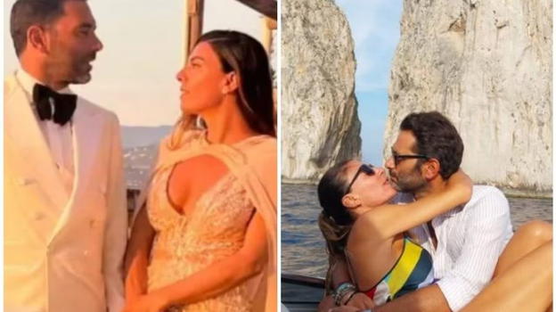 Claudia Ruffo si è sposata con Rocco Pierri, nozze da favola a Capri