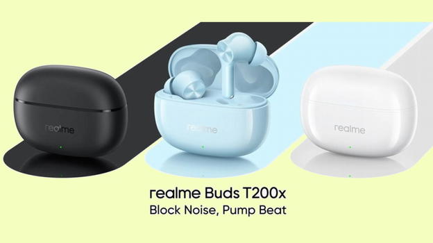 realme Buds T200x: ANC fino a 25 dB e autonomia da record a prezzo ultra competitivo