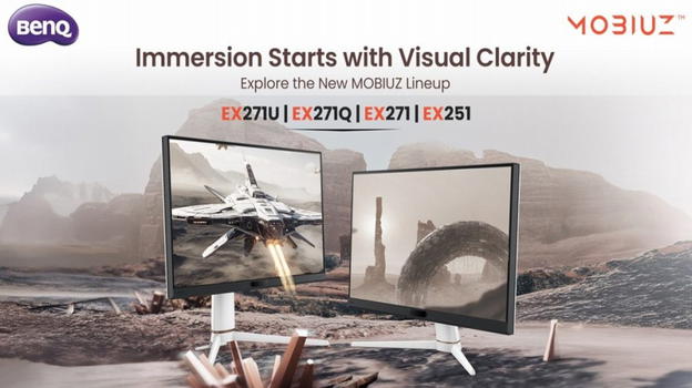 BenQ presenta in India i nuovi monitor da gaming MOBIUZ: specifiche avanzate e intelligenza visiva