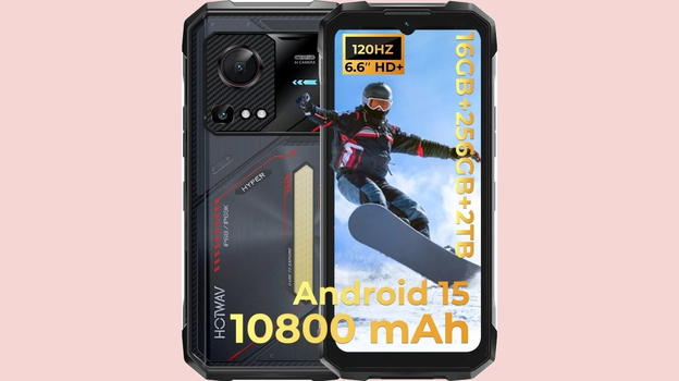 HOTWAV Hyper 7S: il nuovo rugged phone economico con maxi batteria e torcia ultra luminosa