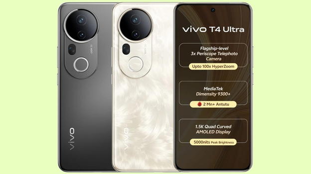 vivo T4 Ultra: il nuovo smartphone con display AMOLED da 6,78″ e teleobiettivo 3x lanciato in India