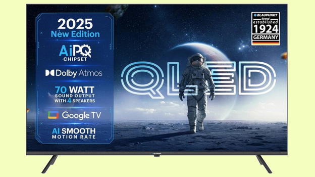 Blaupunkt lancia in India la nuova serie 2025 di Smart TV QLED Google Android da 32″ a 65″