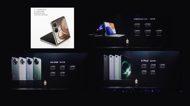 Xiaomi MIX Flip 2, Mi 15 Ultra Edizione Limitata, Mi Pad 7S Pro, Redmi K80 Supreme Edition e Redmi K Pad: tutte le novità top del momento