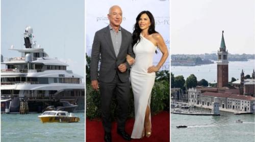 A Venezia, il lussuoso matrimonio tra Jeff Bezos e Lauren Sanchez