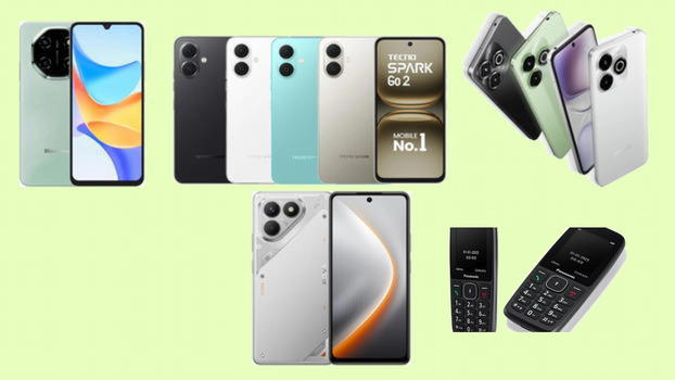 Cinque outsider asiatici da tenere d’occhio: Blackview Shark 6 5G, UMIDIGI Note 100x 5G, Panasonic KX-TF400, TECNO Spark Go 2 e Tecno Pova 7 4G