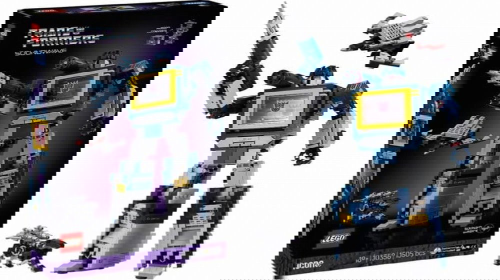 Lego Soundwave Decepticon: il set parlante che si trasforma con Ravage e Laserbeak
