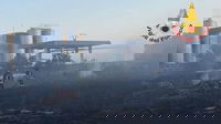 Tuturano, grosso incendio vicino a una cantina. Vigili del Fuoco evitano il peggio