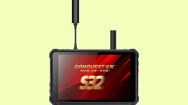 Conquest S32: il tablet rugged estremo con funzioni speciali e resistenza militare