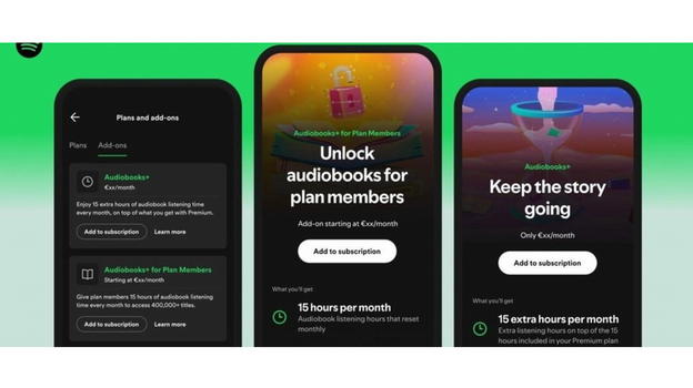 Spotify rivoluziona l’ascolto: audiolibri condivisi per i piani Family e Duo