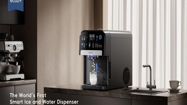 Ecozy lancia il nuovo dispenser smart di ghiaccio e acqua: la cucina si fa intelligente, igienica e connessa