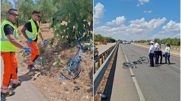Terlizzi, tre ciclisti dell’Avis Andria coinvolti in un grave evento sulla provinciale 231
