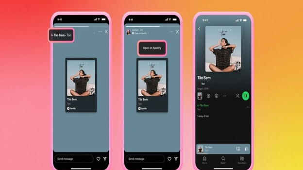Spotify e Instagram: la musica diventa ancora più sociale con anteprime audio e Note musicali