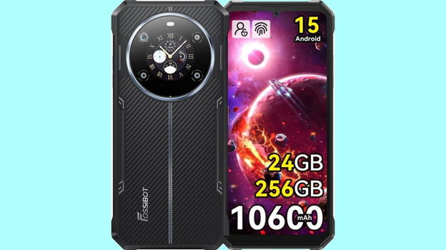 FOSSiBOT F109S: lo smartphone rugged con doppio schermo e batteria da 10600 mAh