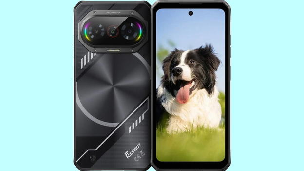 FOSSiBOT F114: lo smartphone rugged economico con LED multicolore e Android 15
