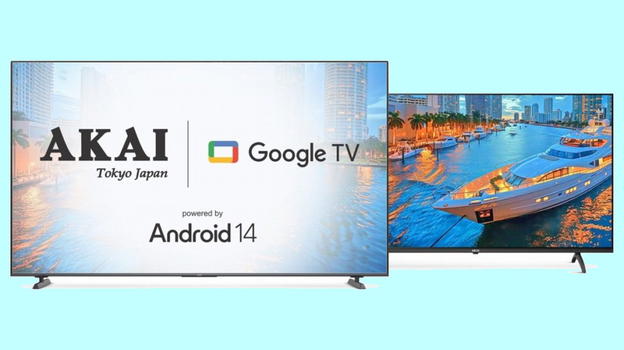 AKAI lancia la serie PowerView: TV Google Android 14 da 32″ a 75″ con QLED e 4K