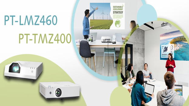 Rendi le tue presentazioni professionali con i proiettori portatili Panasonic PT-LMZ460 e PT-TMZ400
