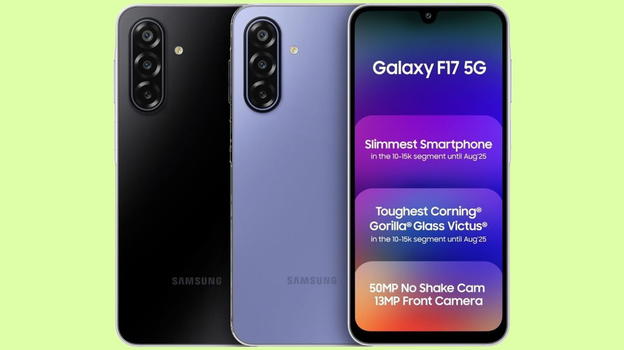 Samsung Galaxy F17 5G: il nuovo mid-range 5G lanciato in India con display AMOLED e grande autonomia