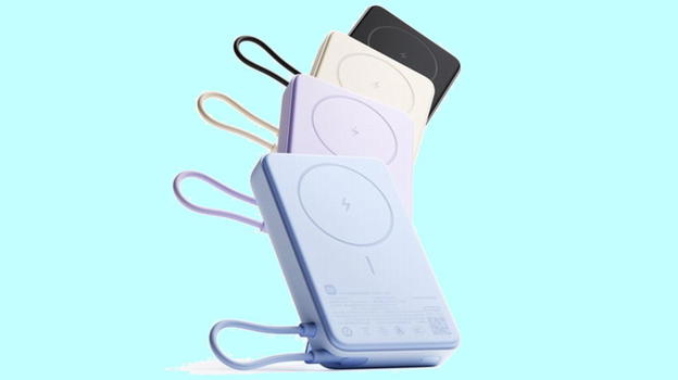 Xiaomi porta la sua powerbank magnetica con supporto da tavolo sul mercato globale
