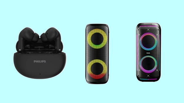 Philips lancia tre nuovi dispositivi audio in India: TWS earbuds, Bluetooth speaker e Party speaker