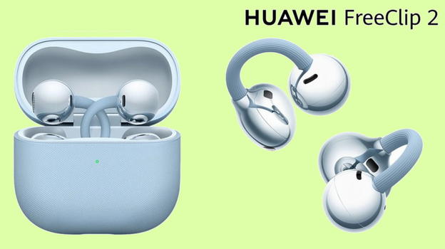 HUAWEI FreeClip 2: auricolari open-ear con doppio driver da 10,8 mm e intelligenza artificiale HarmonyOS