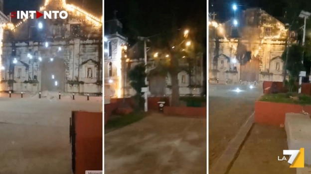 Terremoto nelle Filippine: il Santuario Arcidiocesano di Santa Rosa de Lima crolla sotto il sisma