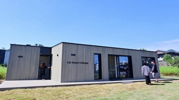 LG Smart Cottage: la casa del futuro è prefabbricata, intelligente e sostenibile