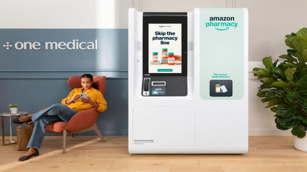 Amazon rivoluziona la sanità: arrivano i distributori automatici di farmaci nelle cliniche