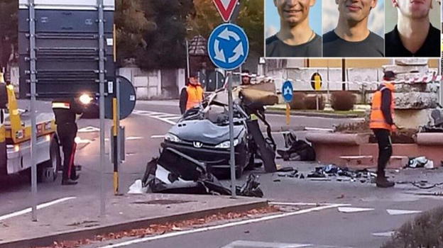 Asiago: tre giovani perdono la vita in un sinistro stradale