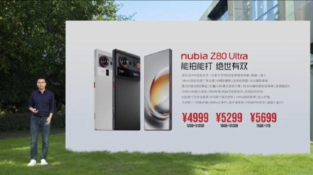 Nubia Z80 Ultra: potenza estrema, intelligenza artificiale e fotocamere da professionista