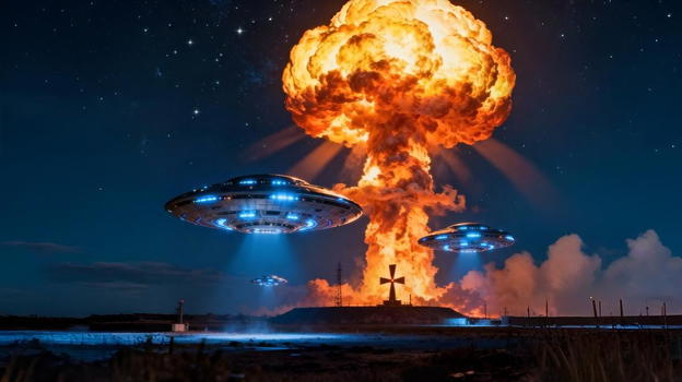 UFO nei cieli e test nucleari: la scienza trova indizi esplosivi su misteriosi avvistamenti cosmici