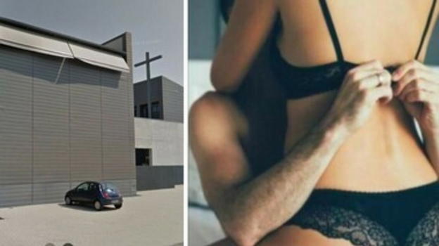 Coppia sorpresa in intimità all’interno di una chiesa a Carmagnola: la reazione del parroco