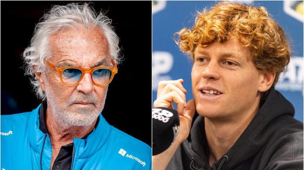 Flavio Briatore difende Sinner dalle critiche: "In Italia sei benvoluto solo se sei un miserabile"