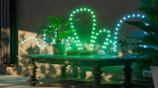 Twinkly illumina il Natale di verde e rosa con la magia di Wicked