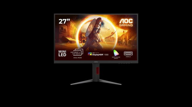 AOC amplia il portafoglio gamer con Mini LED premium e IPS accessibile ad alte prestazioni