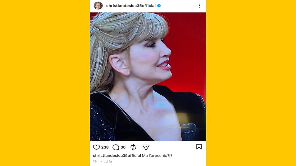 Ballando con le stelle, Christian De Sica ironizza sull’orecchio di Milly Carlucci