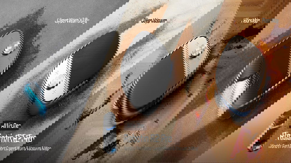 Robotin R2 Pro: al CES 2026 il primo robot modulare per lavaggio, aspirazione e pulizia a umido