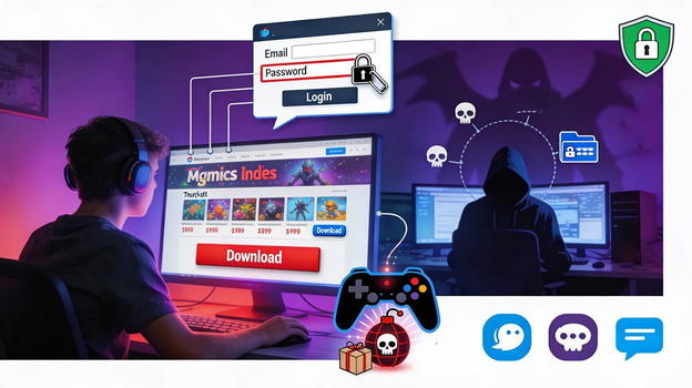 Itch.io nel mirino degli hacker: giochi indie diventano veicolo di malware e phishing