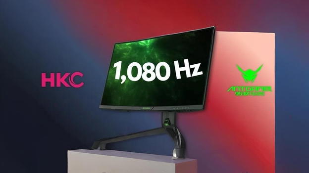 HKC rivoluziona il gaming con il primo monitor al mondo a 1.080 Hz