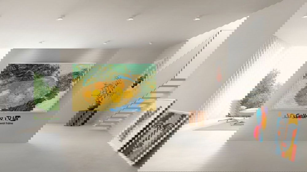 LG Gallery TV al CES 2026: il televisore diventa una tela digitale pensata per il design della casa
