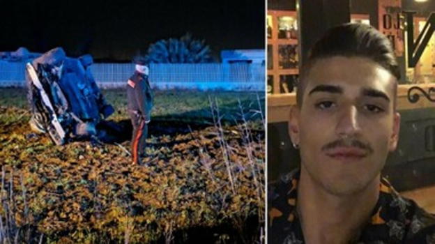 Auto esce di strada nel Salento: si spegne a 24 anni David Simone, in situazione critica l’amico