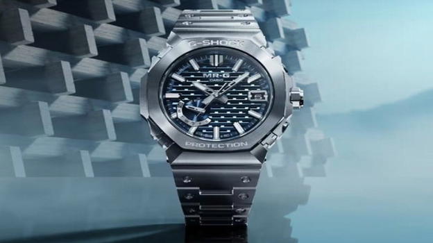 Casio presenta il G-Shock MRG-B2100D-2A: eleganza in titanio e blu ispirata all’arte laica giapponese