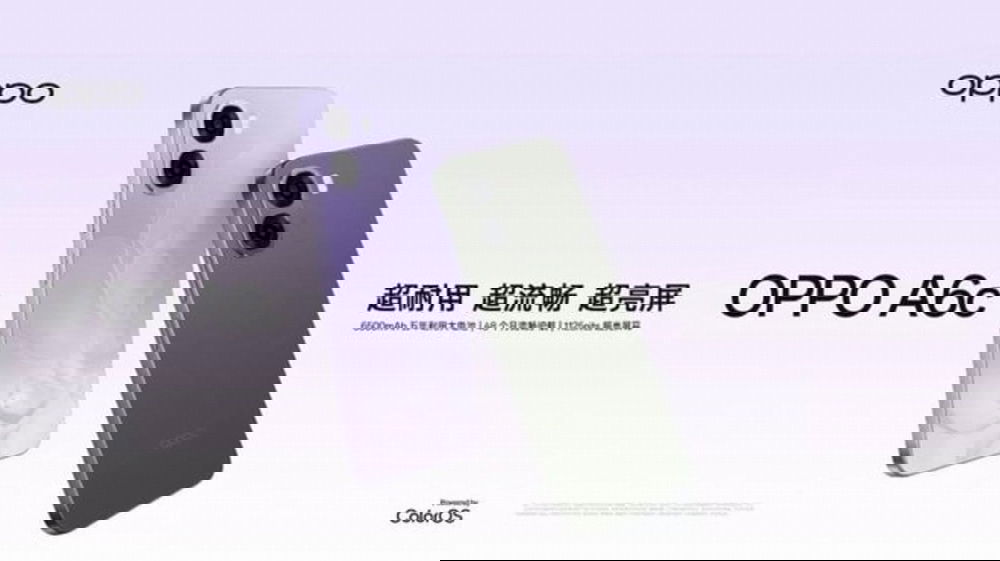 OPPO A6c: smartphone entry-level con grande batteria e display ampio in arrivo dalla Cina